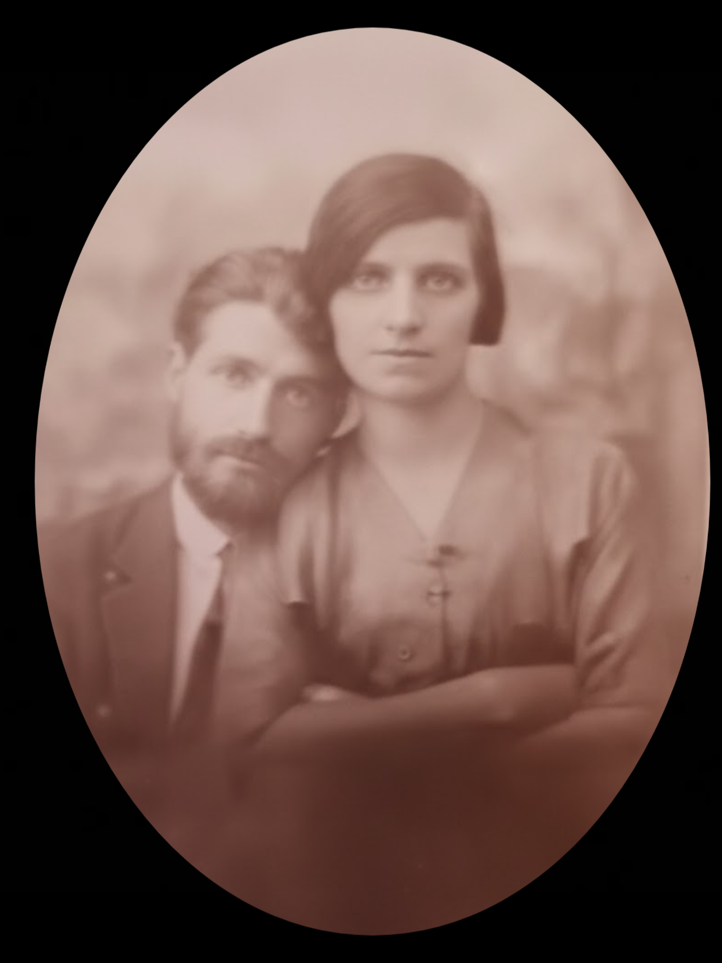 Maria Ciurdea Steurer and Iosef Steurer, my Great-Granparents